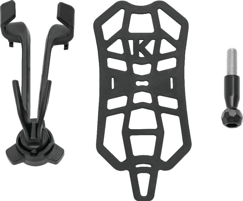 Kuryakyn Free-Flex Device Holder Handlebar Clamp Mount, Black - Part 6438