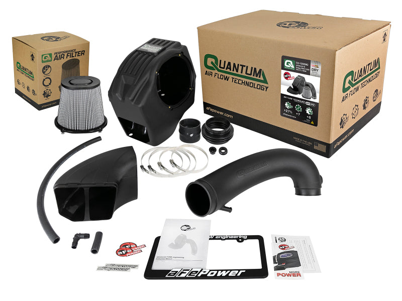 aFe Quantum Cold Air Intake System with Pro DRY S Filter for Dodge/RAM 1500 5.7L HEMI, 2009-2024