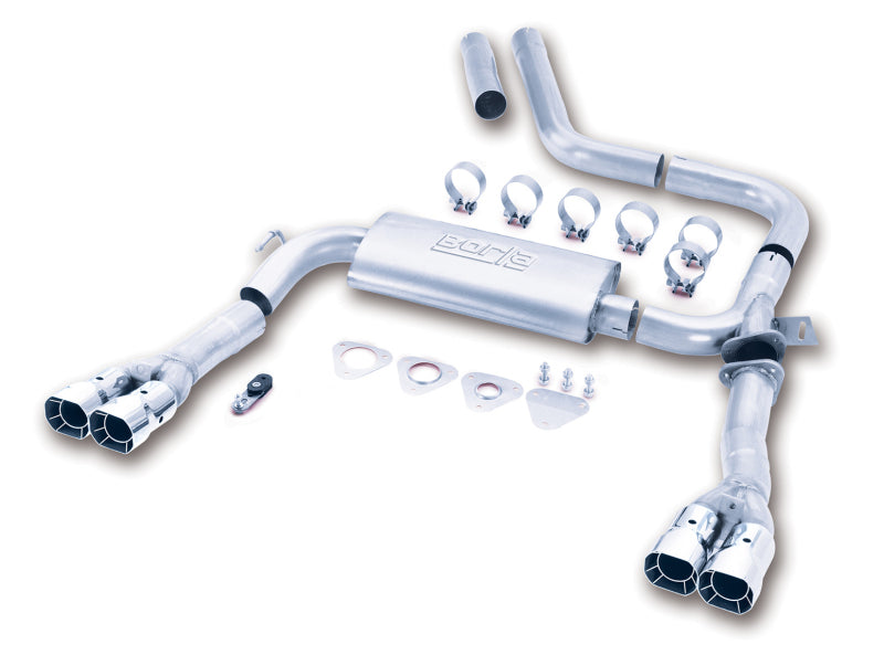 Borla 14780 S-Type Cat-Back Exhaust System for 1998-2002 Chevrolet Camaro and Pontiac Firebird 5.7L V8