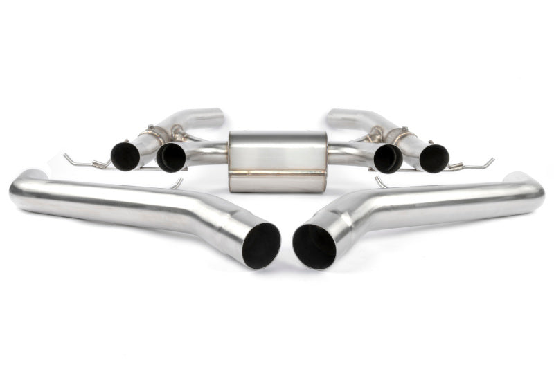 Dinan 21-27 BMW M3/M4 G80/G82/G83 Valved Axleback Exhaust System with Black Tips