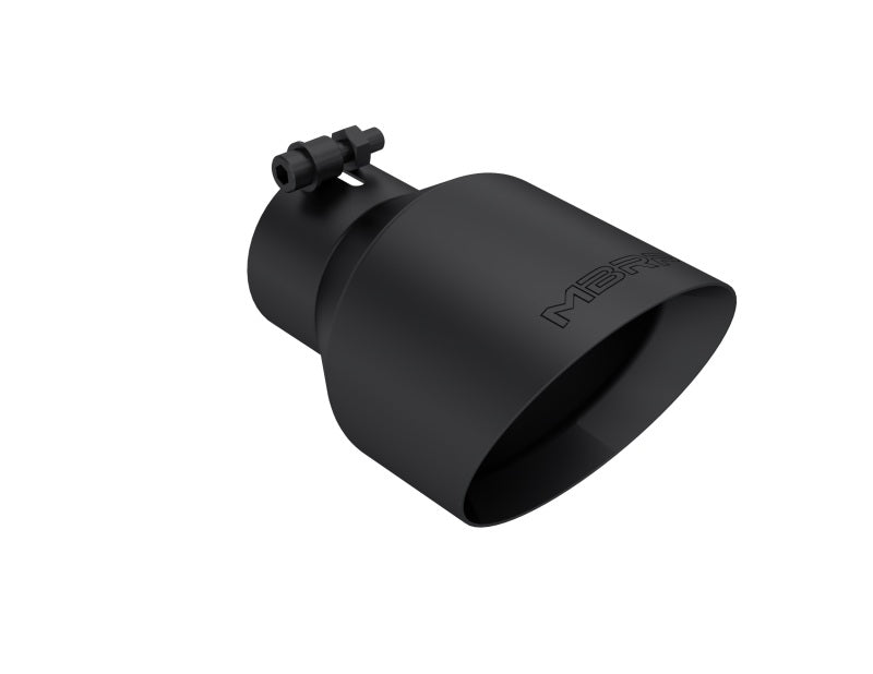 MBRP T5187BLK Armor Pro 3-Inch Inlet, 5-Inch Outlet Black Exhaust Tip