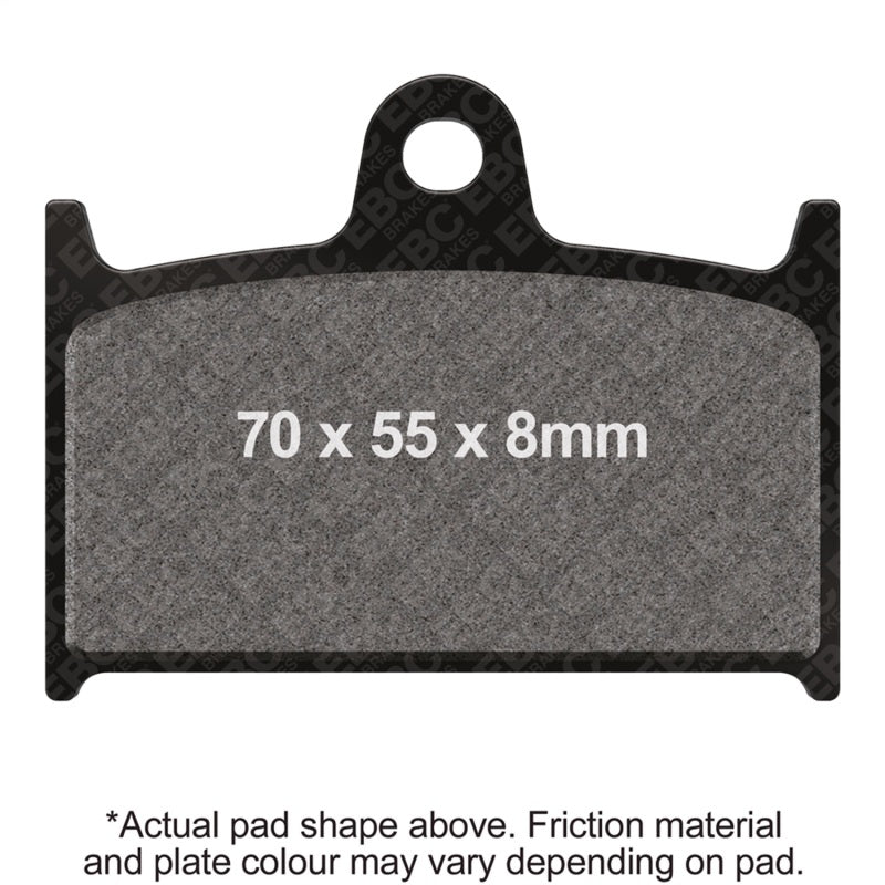EBC Powersports FA145HH Double-H Sintered Front Brake Pads for Suzuki GSX-R
