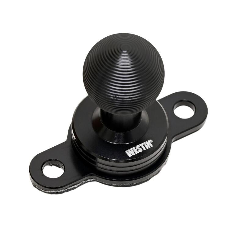 Westin Adventure Mount Accessory - 2 Hole 20mm/Ball Mount for Secure Device Installation