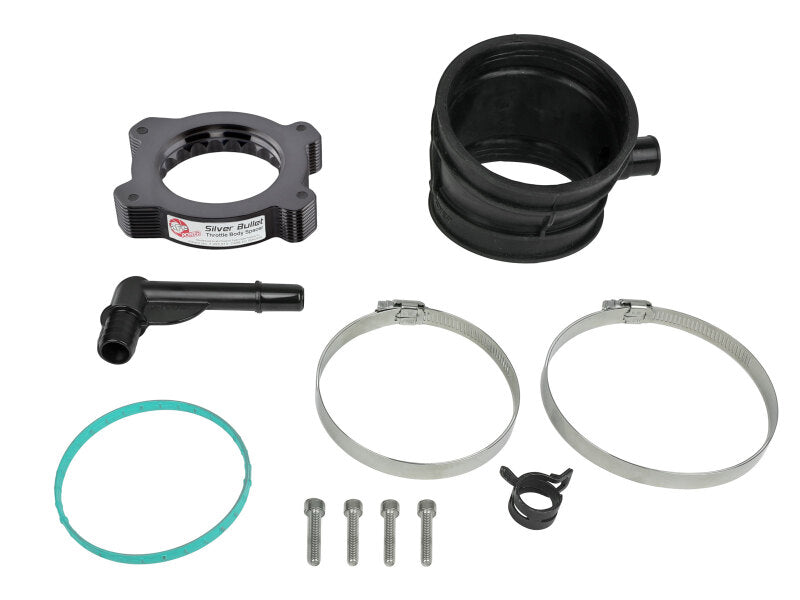 aFe Silver Bullet Throttle Body Spacer Kit 46-34017B for 2020-2026 Chevrolet Corvette C8 6.2L V8