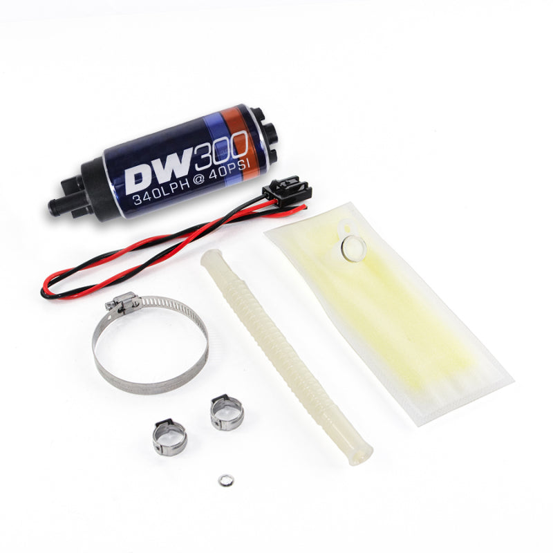 DeatschWerks DWK9-301-1031 DW300 340 LPH In-Tank Fuel Pump with Install Kit for BMW