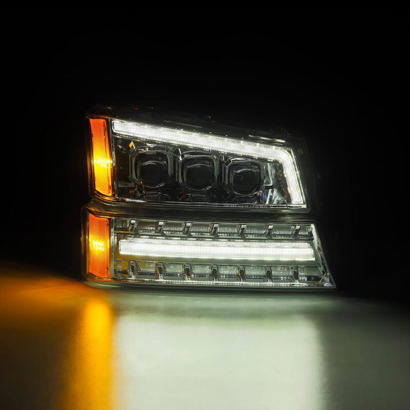 AlphaRex ARX880255 NOVA-Series Projector Headlights for 2003-2006 Chevy Silverado and Avalanche