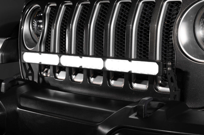 Diode Dynamics SS30 Bumper LED Light Bar Kit Sport White Driving with Amber Backlight for 2018-2026 Jeep Wrangler JL, Part Number DD8717