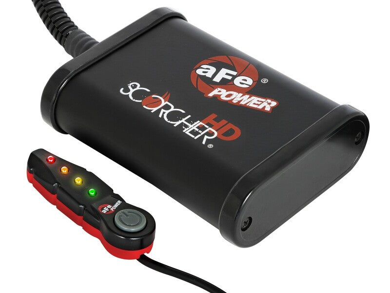 aFe POWER SCORCHER HD Power Module, Part Number 77-42017, for 2019-2022 Ram 6.7L Cummins Diesel Trucks