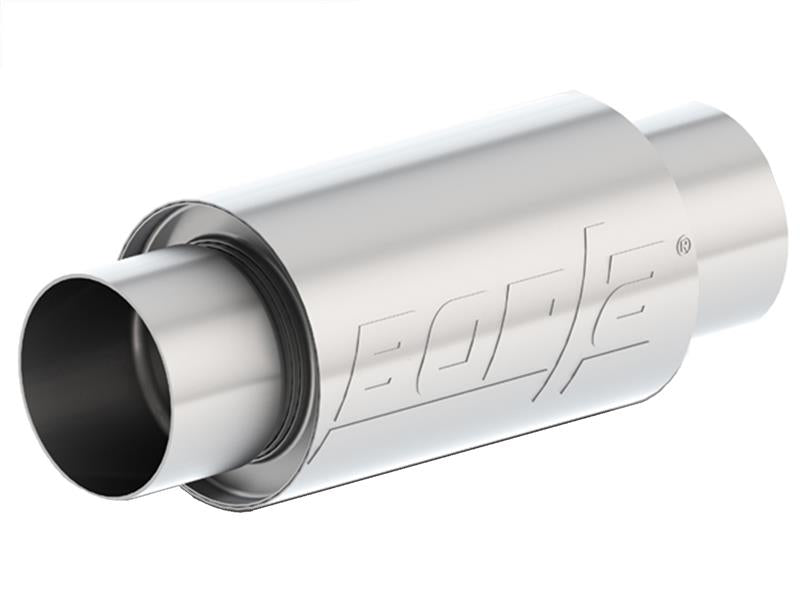 Borla XR-1 Sportsman Shorty Racing Muffler, 3.5-Inch Center Inlet and Outlet, Part 40004S