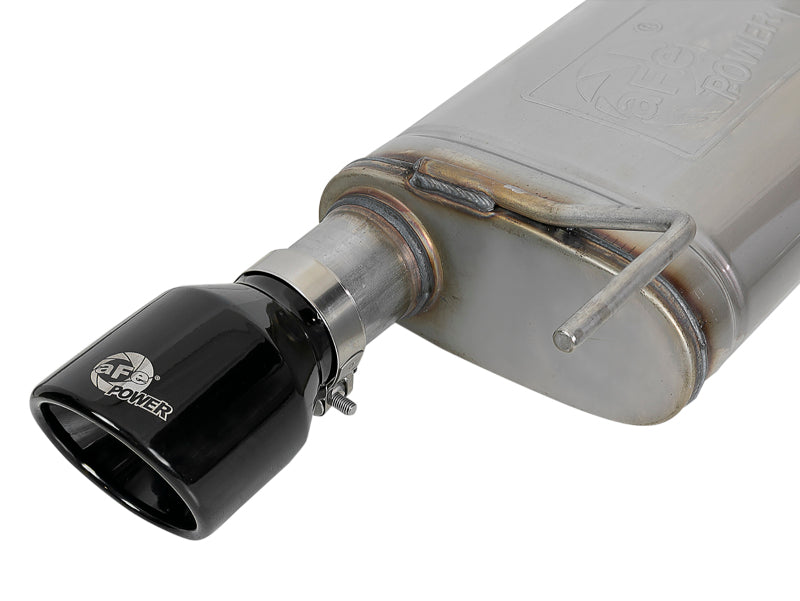 afe MACH Force-Xp Axle-Back Exhaust System Ford Mustang GT 15-17 V8-5.0L