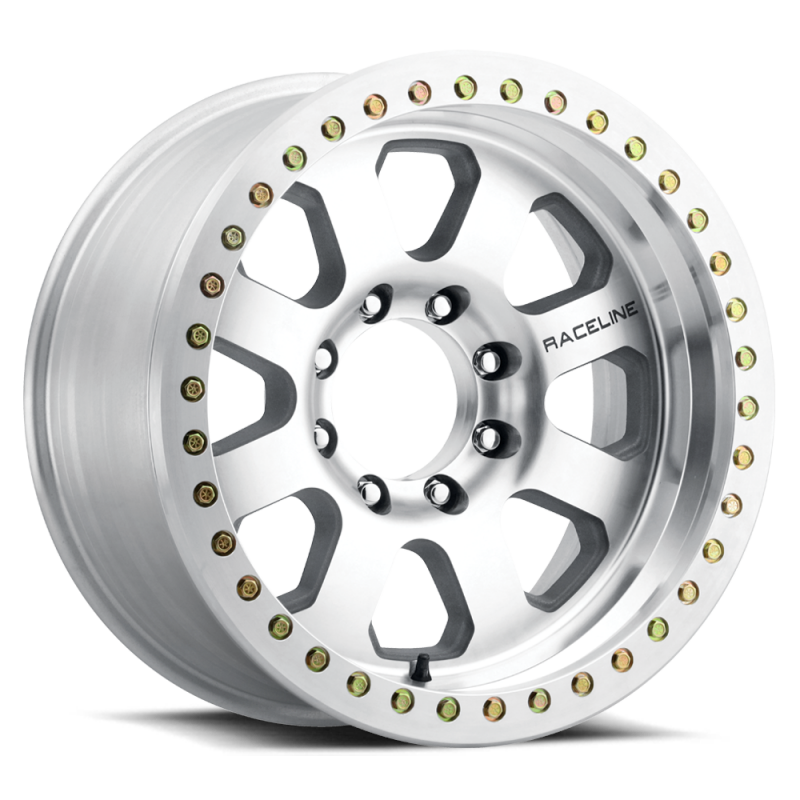 Raceline RT260M Avenger 20x10 Cast Machined Beadlock Wheel, 8x170 Bolt Pattern, -38mm Offset