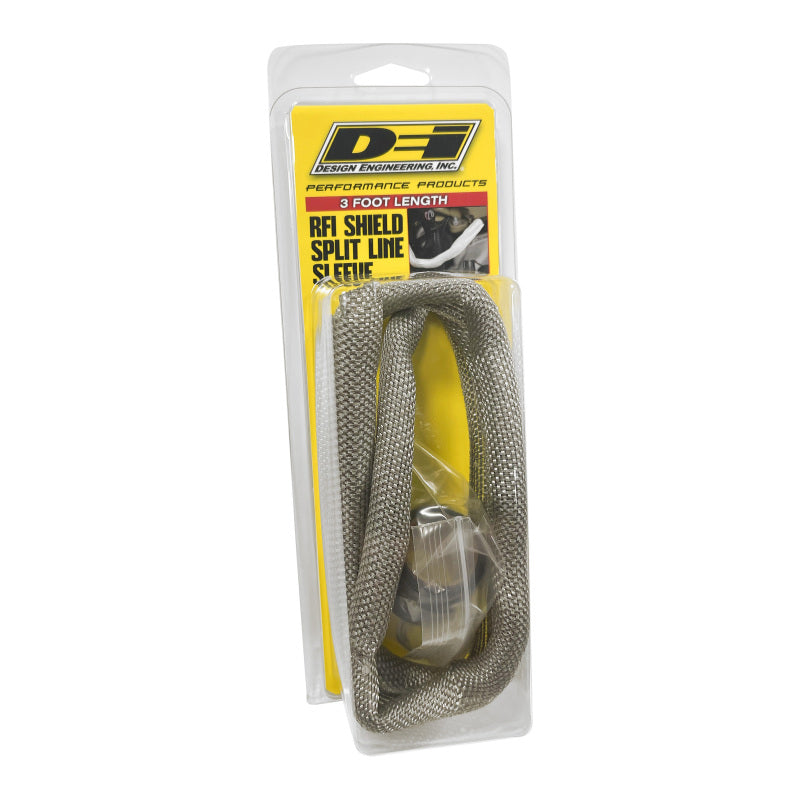 DEI RFI Shield Split Sleeve, 1/2-Inch Inside Diameter x 3 Feet, Part Number 10681