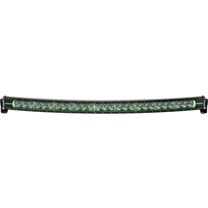 Rigid Industries Radiance+ Curved 50 Inch RGBW Light Bar – Versatile Automotive LED Lighting with Color-Changing Backlight