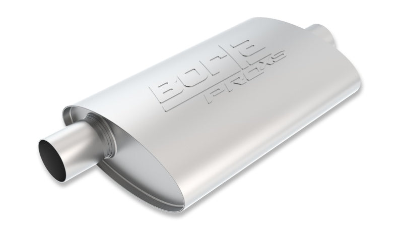 Borla ProXS Universal Muffler 2.25-Inch Offset Inlet and Center Outlet, Part 40357