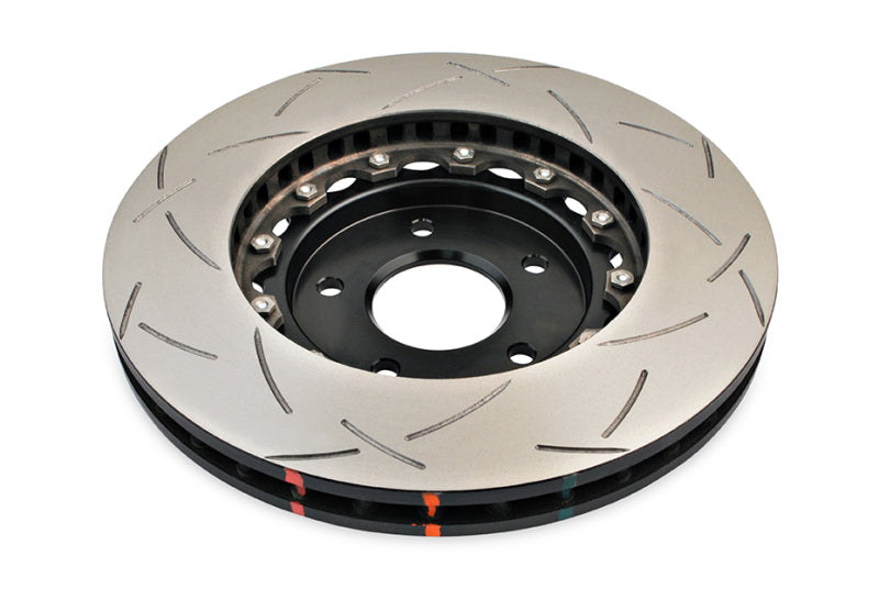 DBA 5928BLKS 5000 Series T3 Front Slotted 2-Piece Rotor with Black Hat for Nissan Skyline