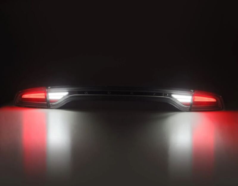 AlphaRex NOVA-Series Prismatic LED Tail Lights Black for 2015–2023 Dodge Charger