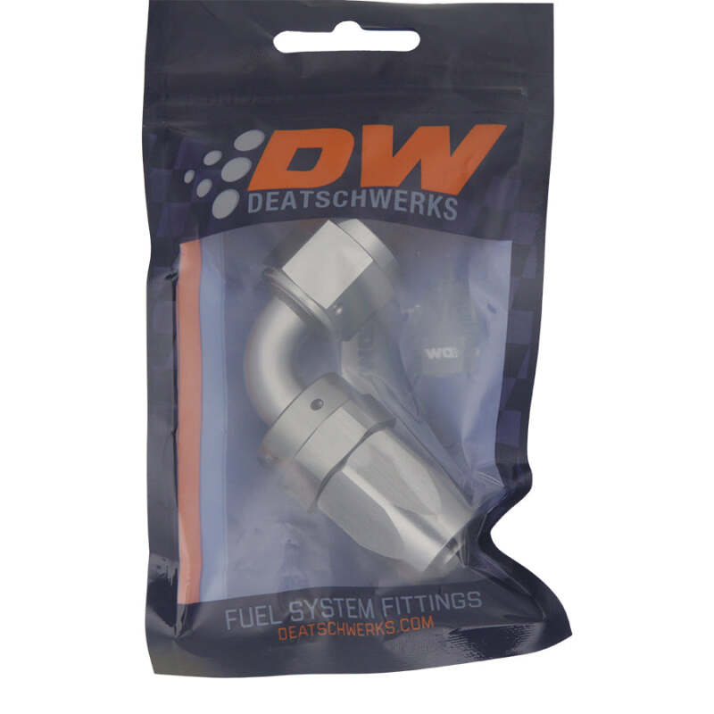 DeatschWerks 8AN Female Swivel 90-Degree CPE Hose End, DWK6-02-0807