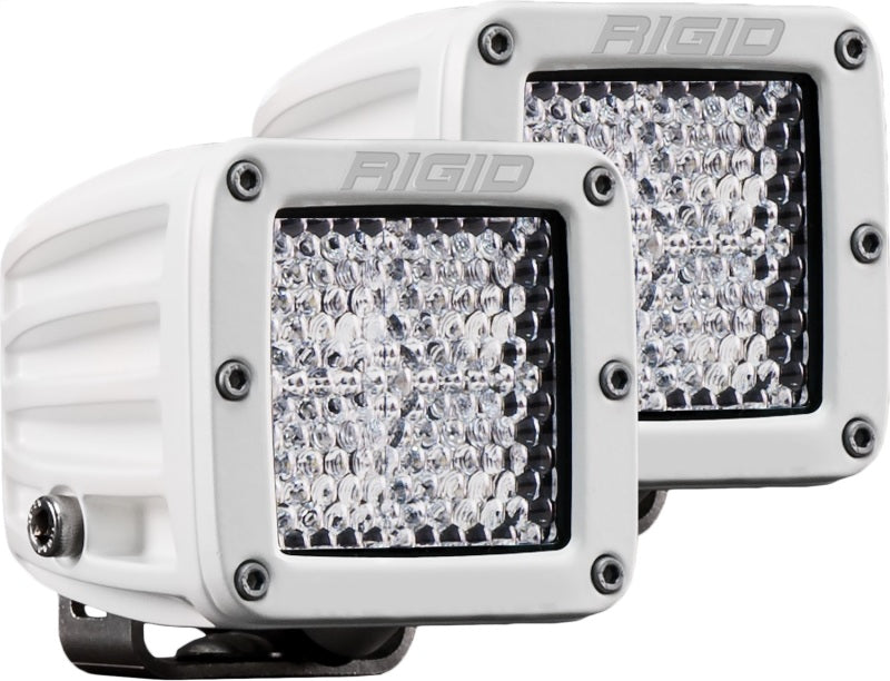 Rigid Industries D-Series PRO Marine Dually LED Pod Lights, 60-Degree Lens, Set of 2 – Part Number RIG602513