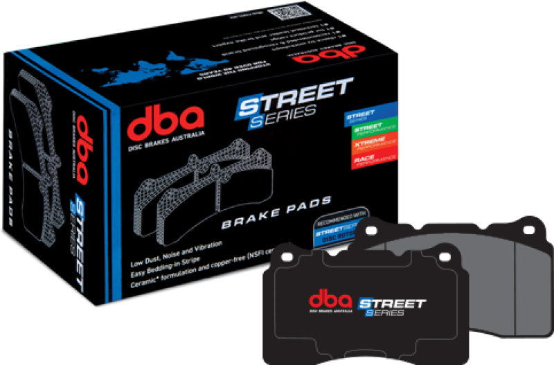 DBA dbaDB15109SS Street Series Rear Brake Pads for 2018+ BMW X3
