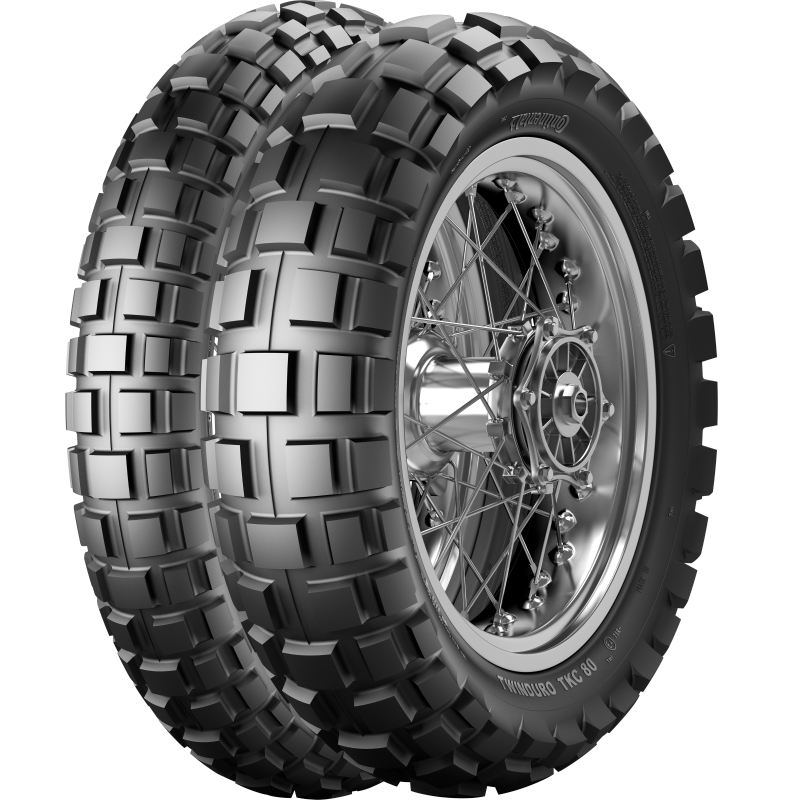 Continental TKC 80 Twinduro M+S - 110/80B19 M/C 59Q TL Front
