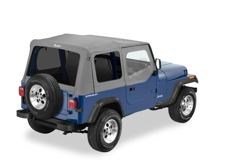 Bestop Replace-A-Top for Jeep Wrangler YJ 1988-1995 - Charcoal Gray Tinted Windows with Door Skins Included