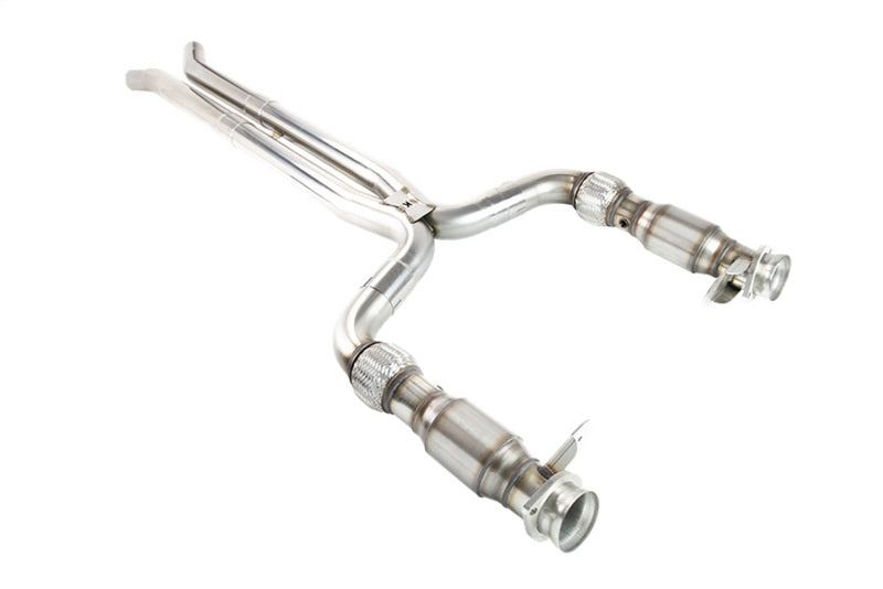 Kooks 15-21 Ford Mustang Shelby GT350R Shelby GT350 Header and Catted Connection Kit-3in X-Pipe