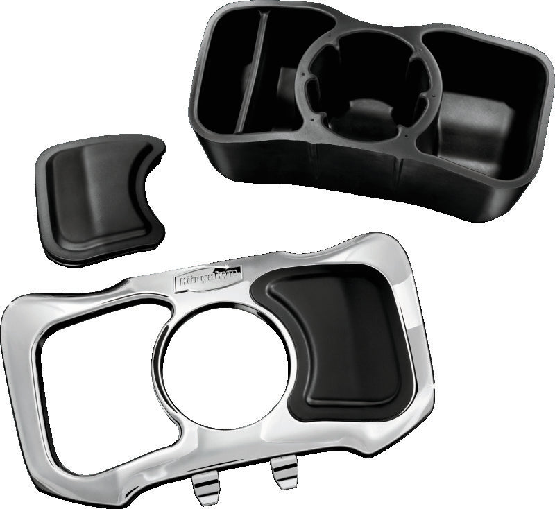 Kuryakyn Chrome Glove Box Cubby for 2012-2017 Honda GL1800, Part Number 1669