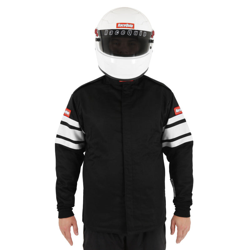 RaceQuip rqp121003RQP 121 Series SFI-5 Multi-Layer Driving Jacket - Black, Medium
