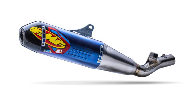FMF Racing FMF041587 Honda CRF450X 2019-2026 Factory 4.1 RCT Anodized Titanium Slip-On Muffler