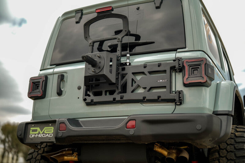 DV8 Offroad TCJL-15 Spare Tire Carrier for 2018-2025 Jeep Wrangler JL