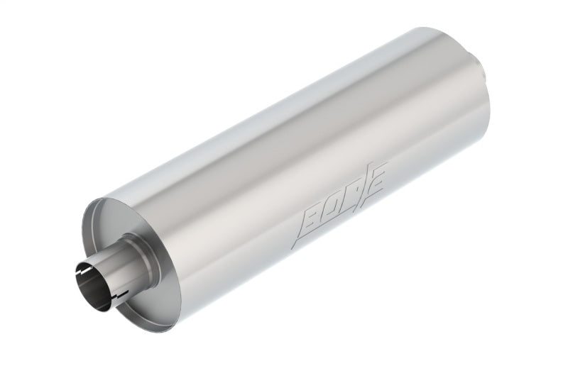 Borla 401158 Universal Heavy-Duty Truck Muffler, 2.75-Inch Center Inlet and Outlet