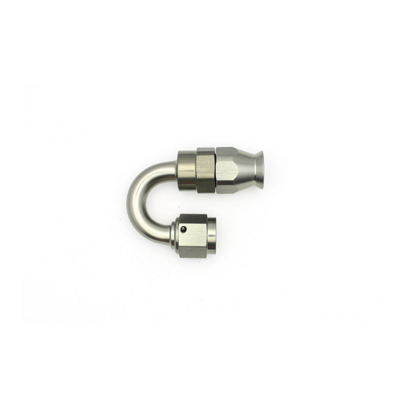 DeatschWerks 6AN Female Swivel 180-Degree PTFE Hose End, DWK6-02-0853