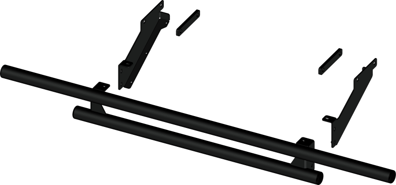 KFI KFI102310 Double-Tube Rear Bumper for 2025+ John Deere Gator 875 XUV and 845 HPX