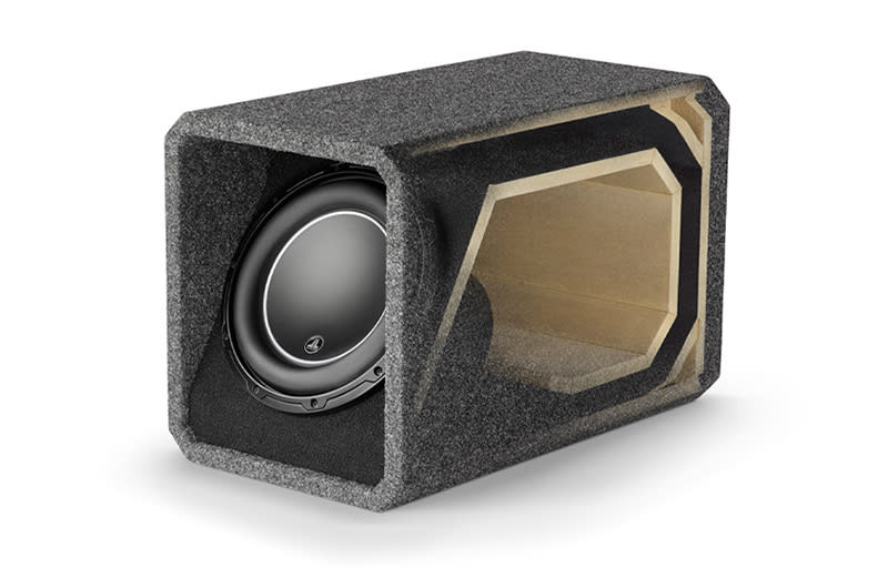 JL Audio H.O. Wedge™ W6v3 Enclosed Car Subwoofer Single 10" W6v3 Subwoofer (HO11 - View 2