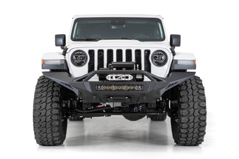 Addictive Desert Designs AC96154701NA Stealth Fighter Front License Plate Bracket for Jeep Wrangler and Gladiator
