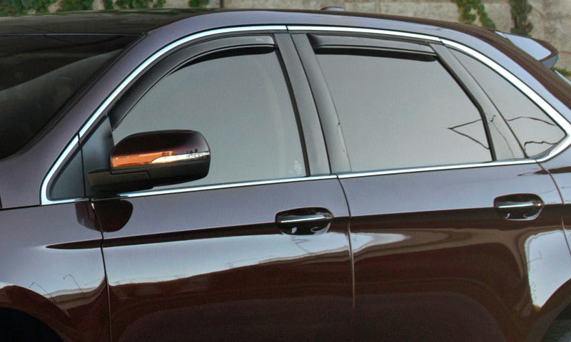 AVS 21-22 Jeep Grand Cherokee L Ventvisor Front & Rear Window Deflectors 4pc - Smoke