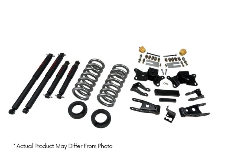Belltech 688ND Nitro Drop 2 Lowering Kit with Shocks for 1992-1998 Chevrolet C1500 and GMC Sierra C1500
