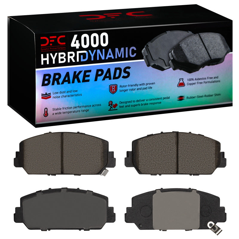 DFC DFC4000-1697-00 HybridDynamic Brake Pads for Honda and Acura Front