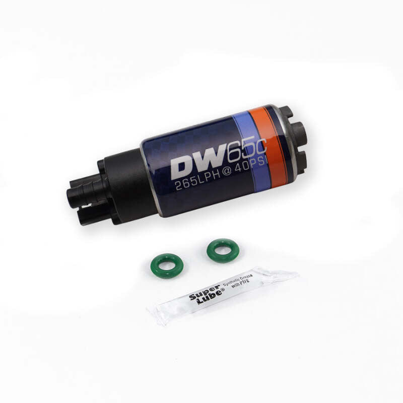 DeatschWerks DW65C 265 LPH Compact In-Tank Fuel Pump with Installation Kit