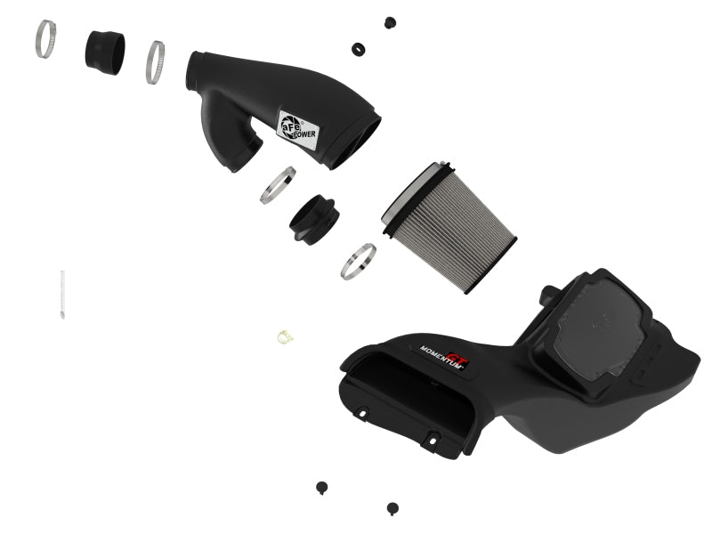aFe POWER Momentum GT Cold Air Intake System with Pro DRY S Filter, Part 50-70099D, for 2021-2022 Ford F-150 3.5L V6 PowerBoost
