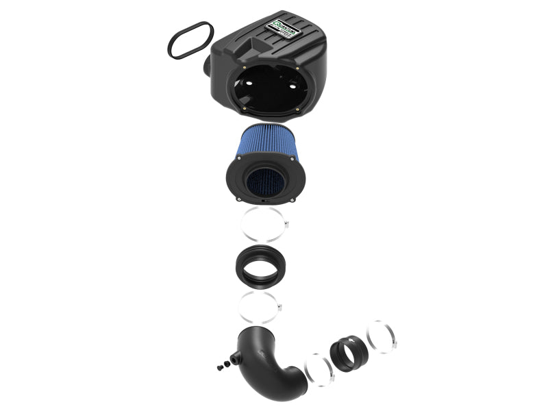 aFe Quantum Pro 5R Cold Air Intake System for 1994-2002 Dodge Ram Cummins 5.9L Diesel, Part Number 53-10001R