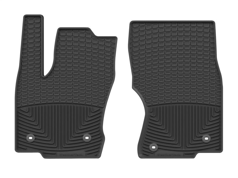 WeatherTech All-Weather Front Floor Mats, Black, Part W758