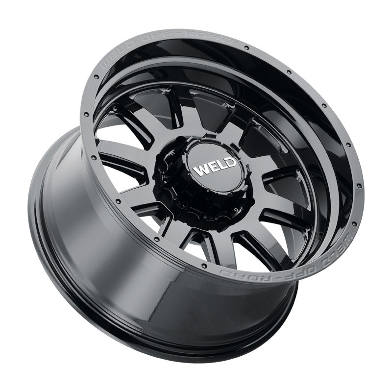 Weld W168 20X9 Stealth 8X165.1 ET00 BS5.00 Gloss Black 125.1