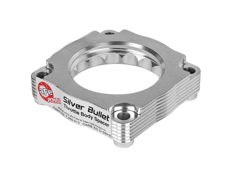 aFe Silver Bullet Throttle Body Spacer Kit, Part Number 46-31009, for BMW 2.0L N20/N26