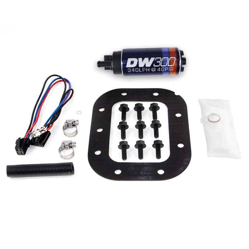 DeatschWerks DWK9-301-1029 DW300 340 LPH In-Tank Fuel Pump and Install Kit for 1990-1996 Chevrolet Corvette 5.7L