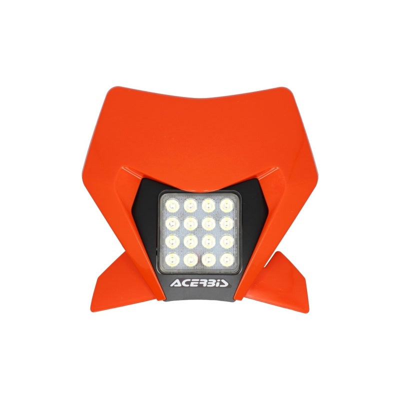 Acerbis VSL Headlight for 2024 KTM EXC, EXC-F and XC-W Models, Orange