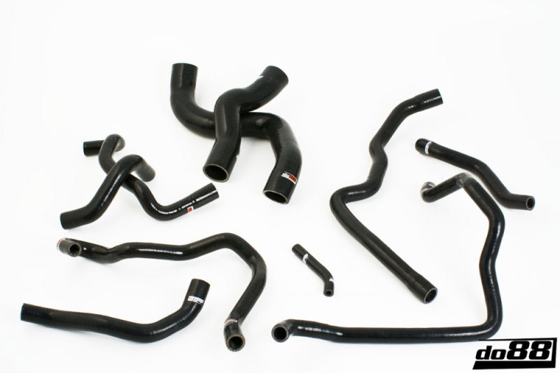 do88 Coolant Hoses for 2007-2013 BMW M3 4.0L S65 (E90/E92) – Black Replacement Set