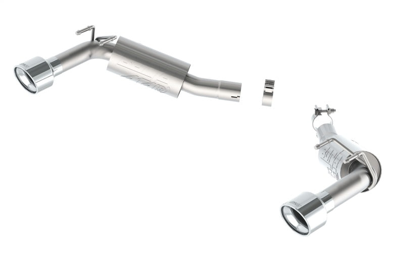 Borla ATAK Axle-Back Exhaust System for 2014-2015 Chevrolet Camaro SS 6.2L V8, Part 11851