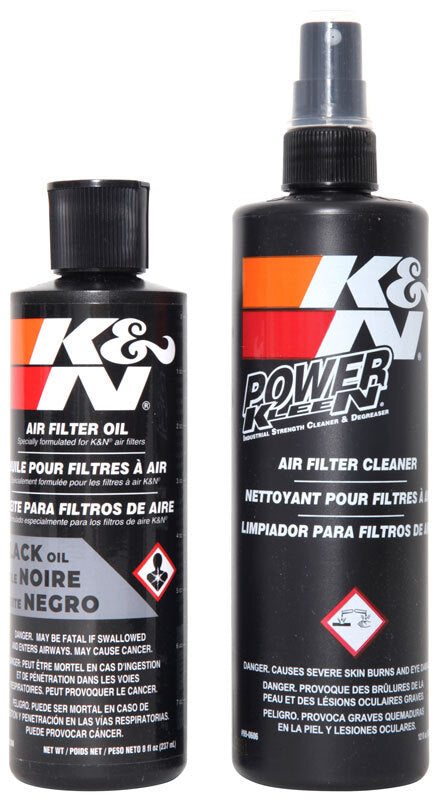K&N Engineering Recharger Kit 99-5050BK Air Filter Cleaner and Oil