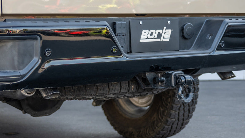 Borla 140915 ATAK Cat-Back Exhaust System for 2022-2023 Chevrolet Silverado 1500 ZR2 and GMC Sierra 1500 AT4X 6.2L V8